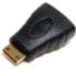 Адаптер переходник HDMI-f на miniHDMI-m