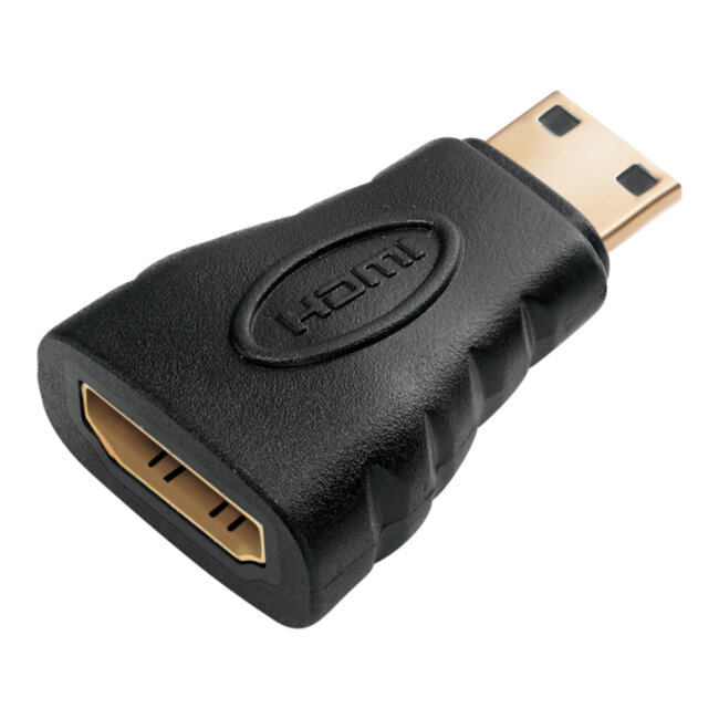 Адаптер-переходник HDMI F - mini HDMI M