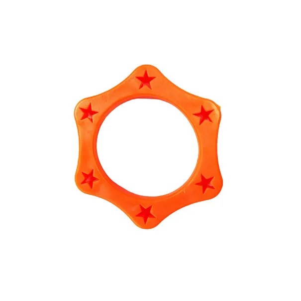 Резиновое противоскользящее кольцо для микрофона, цвет оранжевый