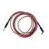 Инструментальный кабель (гитарный) Jack 6.3 мм прямой-угловой 4 м, красный