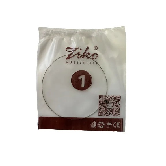 Струна №1 Ziko никелевая для электрогитары диаметр 0,009 мм